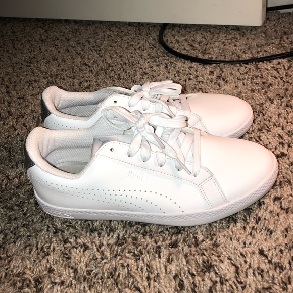 puma shoes silver women